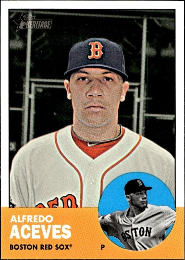 2012 Topps Heritage High Number Alfredo Aceves #H611