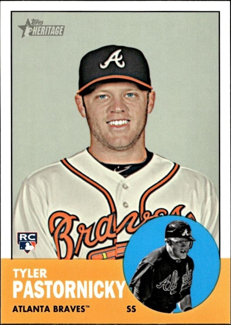 2012 Topps Heritage High Number Tyler Pastornicky #H612